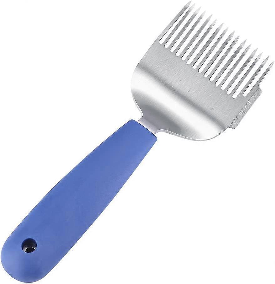 Bee Uncapping Fork, Stainless Steel Straight Needles Plastic Handle Bee Honey Sparse Rake Shovel