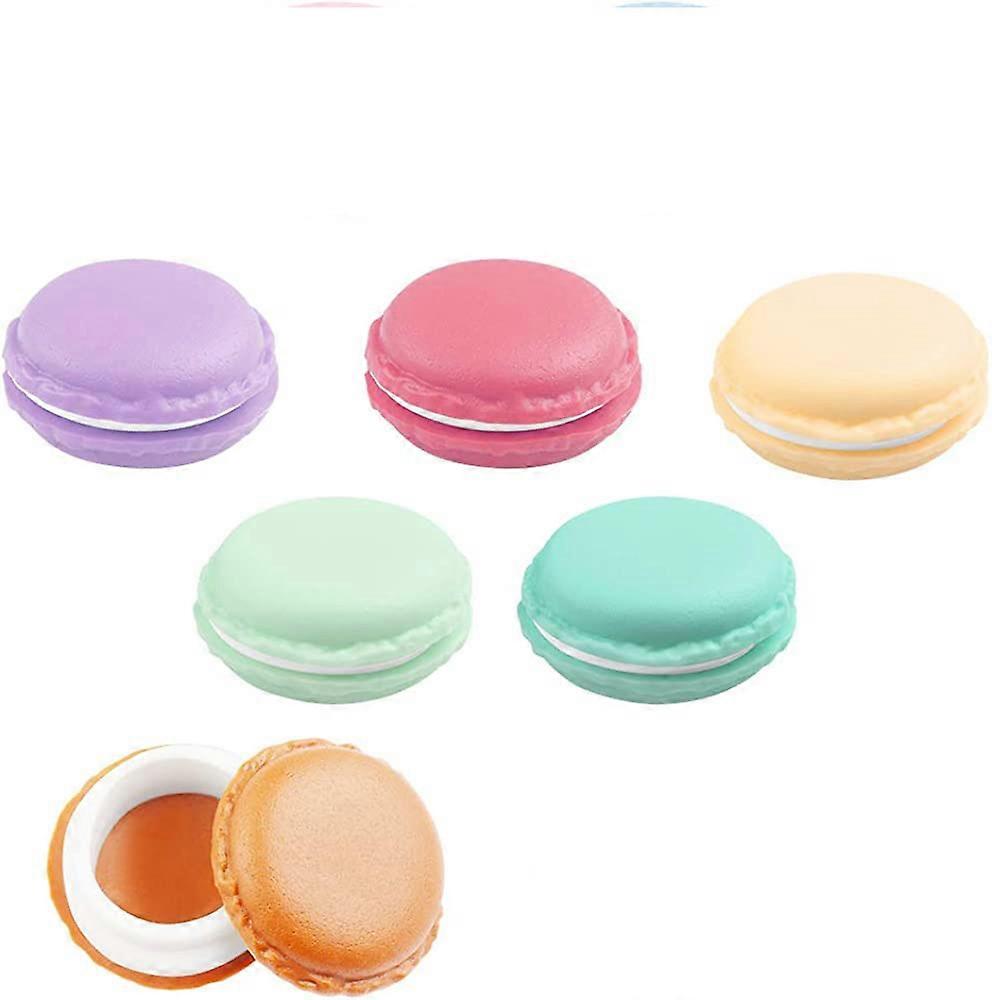 Portagioie, 18 pz colorato macaron portagioie, mini scatola di immagazzinaggio (6 colori)