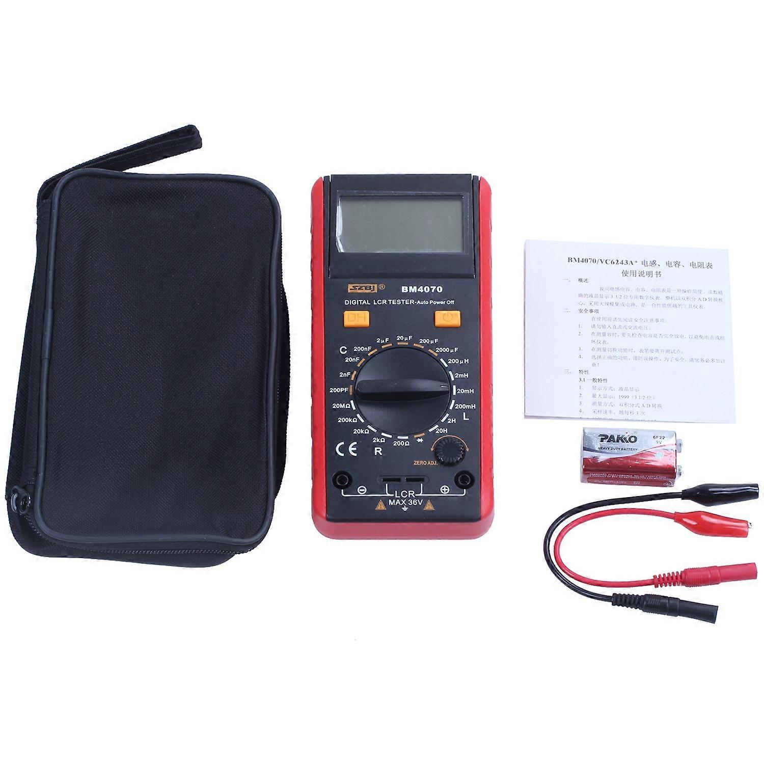 BM4070 LCR Meter Inductance Capacitance Resistance Tester Self-discharge Ammeter