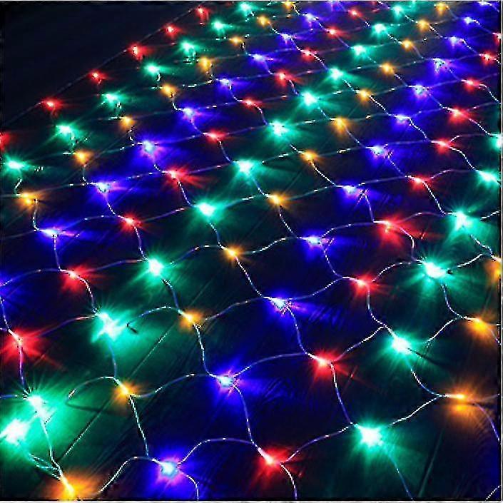Lantern Waterfall Light Net Light Christmas Day Decoration Solar Light