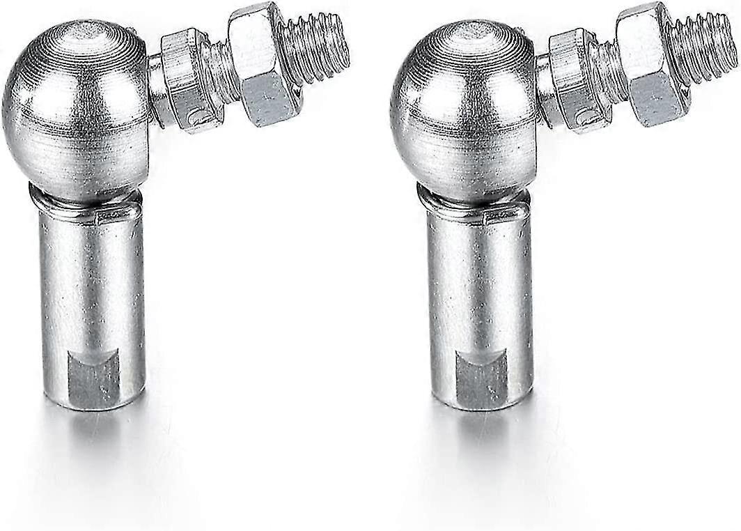 Set Of 2 Cs16 L-shape Ball Bearings - Threaded Rod (m10 X 1.5)