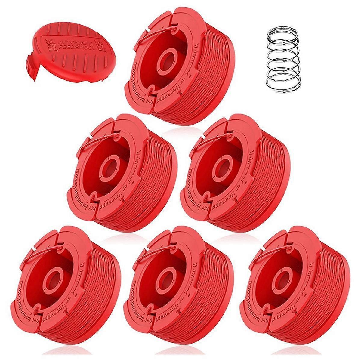 CMZST080/CMZST0803 Compatible with for Models: CMCST910 Series,6-Line Spool + 1 Cap + 1 Spring