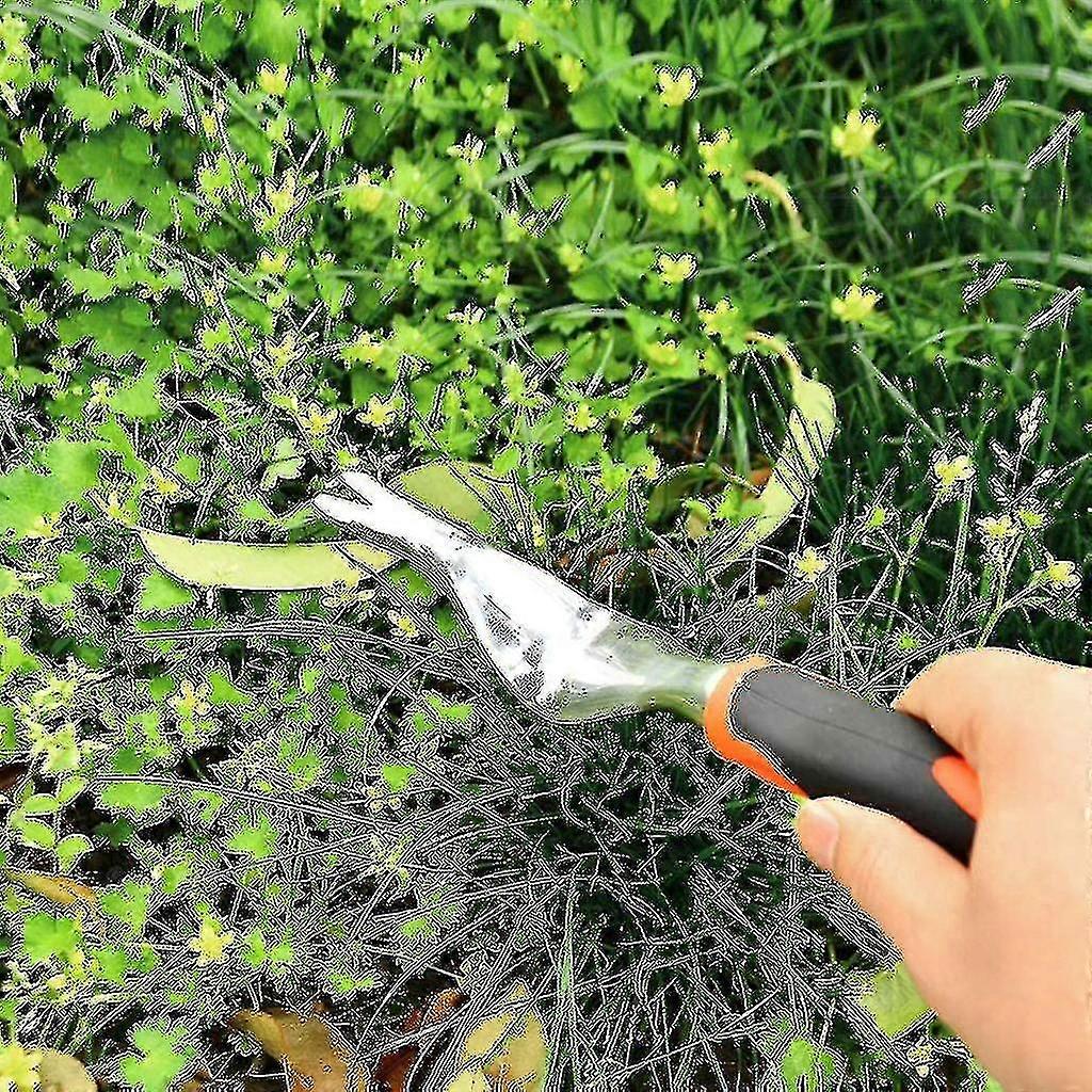 Sajy Heavy Duty Hand Weeder Garden Weeding Removal Cutter Tools With Ergonomic Handle