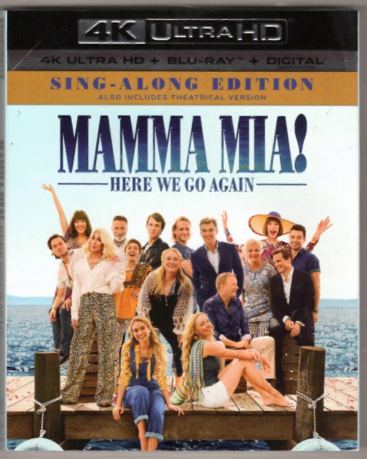 Universal Studios Mamma Mia!: Ci risiamo: [REGIONE BLU-RAY ULTRA HD: USA] Con Blu-Ray, Mastering 4K, copia digitale, confezione da 2 importazione USA