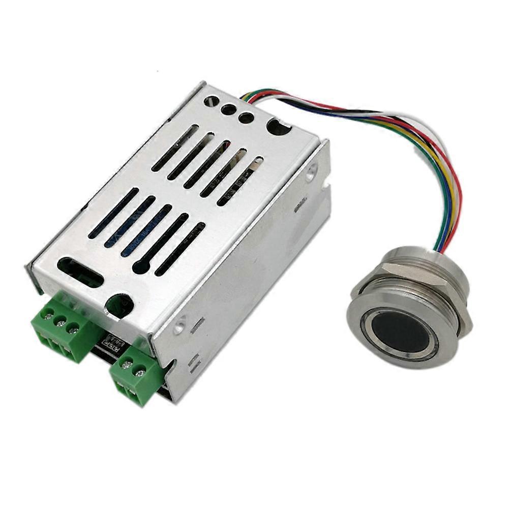 K215+R503 Normally Open Relay Self-Locking Fingerprint Control Board for Motorcycle Car Door Lock A