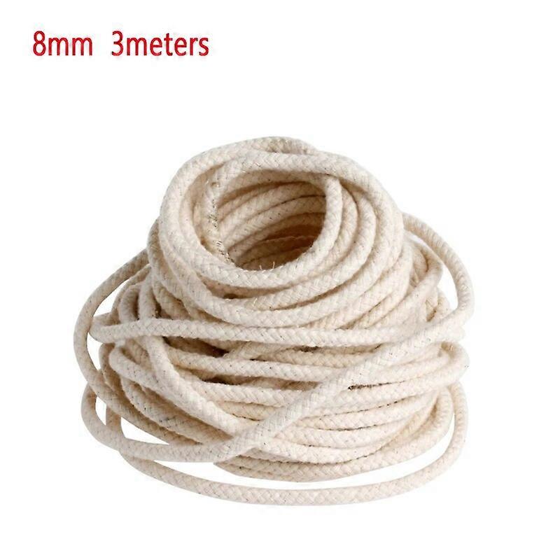 1/3meters long Round Cotton Wick Burner For Kerosene Alcohol lamp Torch Oil Wine Bottle Product Accessory