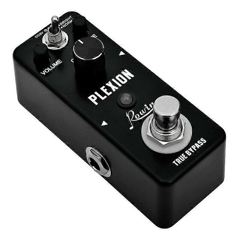 Guitar Effect Pedal Analog Distortion Plexion Bright Normal 2 Modes Pedalboard Sound Mixer Electric Processor Kit Reverb