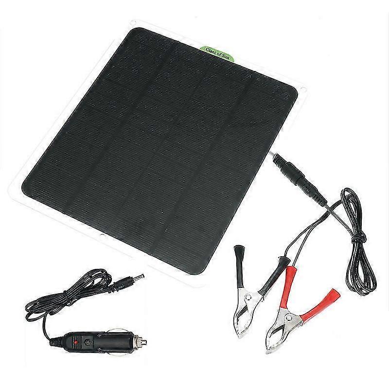 20w Solar Panel 12v Tle Charr Charr Kit Maintainer Boat Rv Car