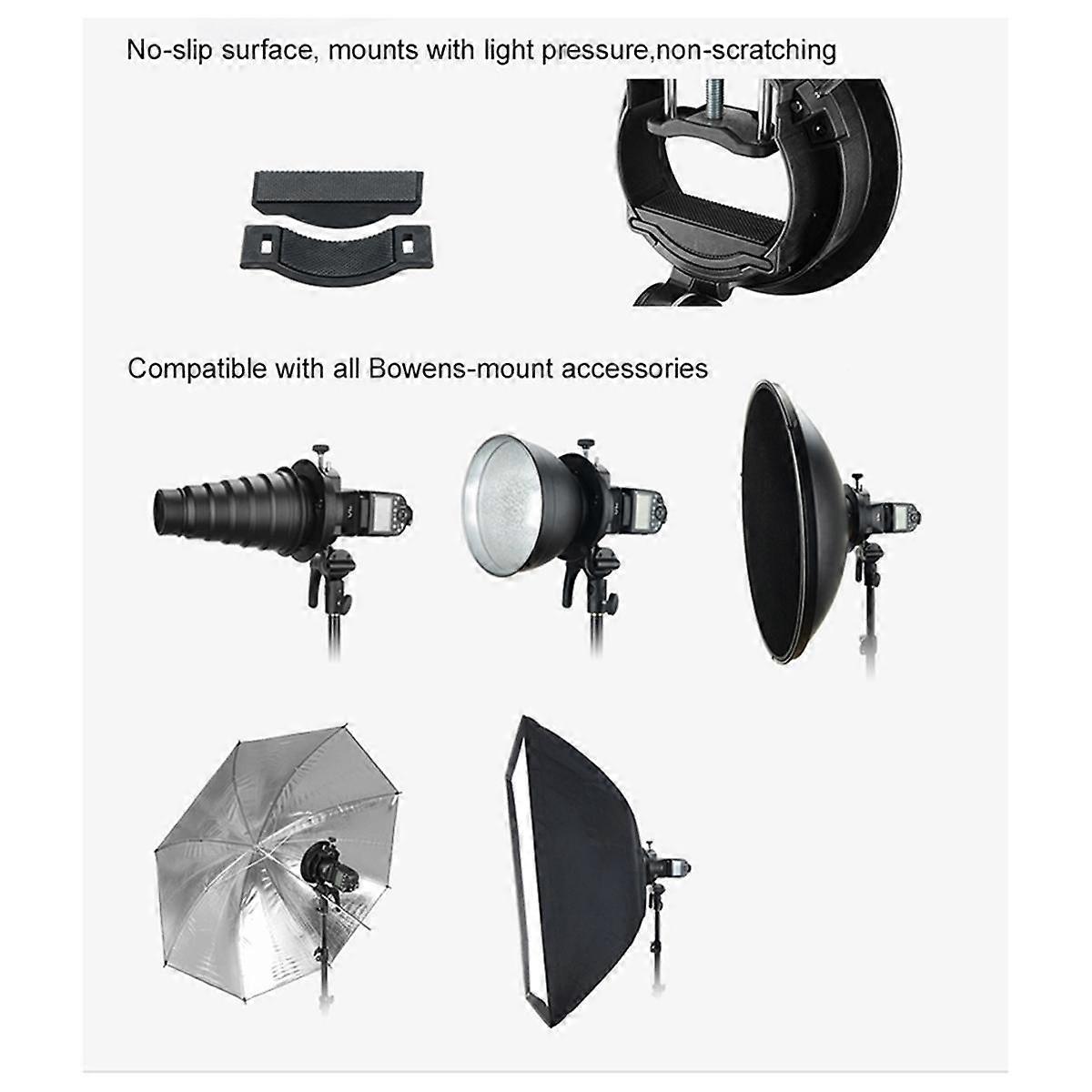 For S1 Flash Holder Bracket Lamp Handheld for Flash Light Snoot