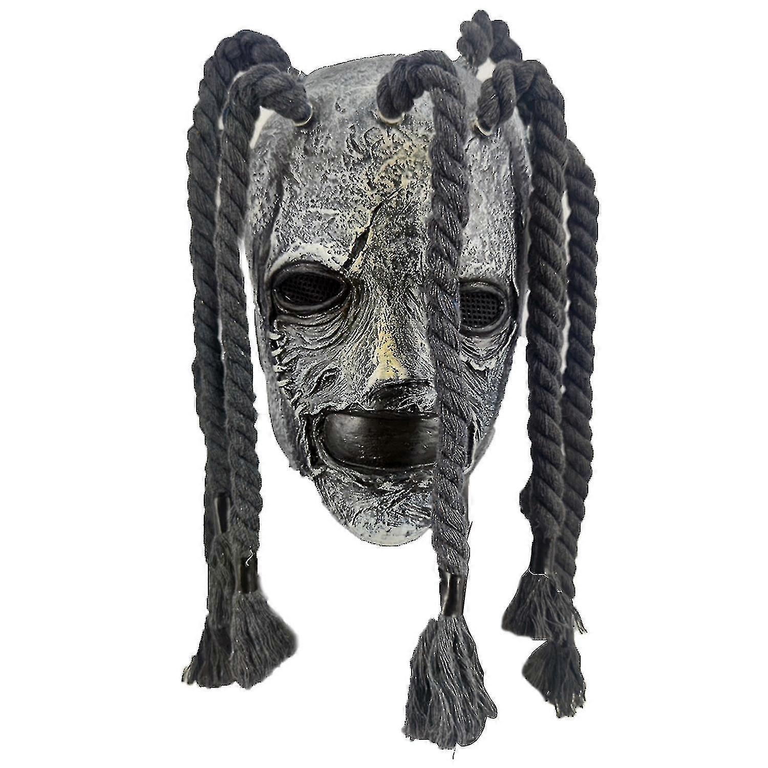 Corey Taylor Style Masque en latex complet avec dreadlocks Déguisements-XinHan