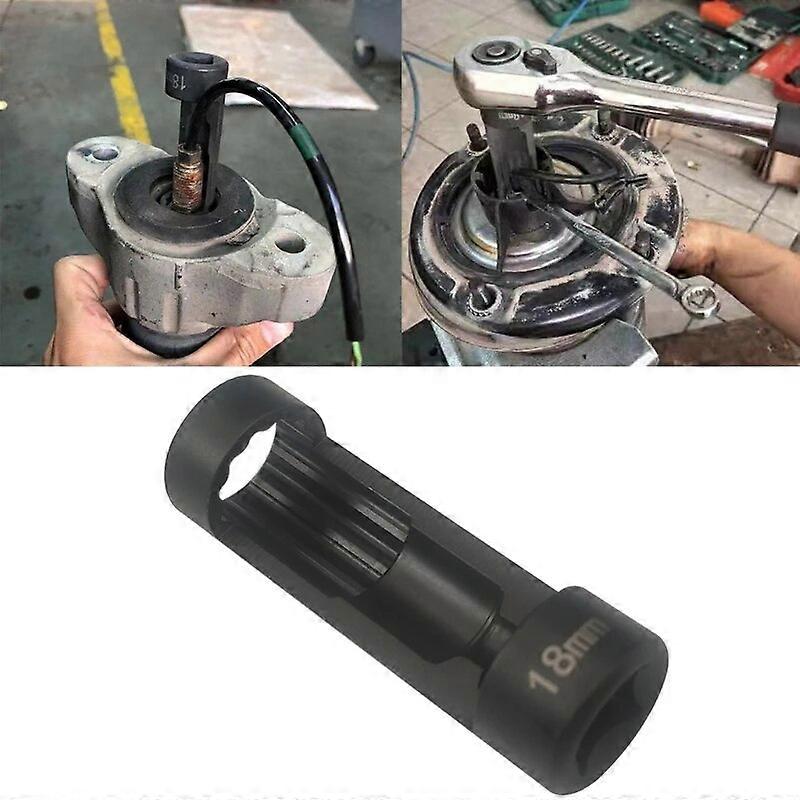 Strut Nut Socket Front Suspension Strut Socket Tool for Porsche-Compatible 1/2in DR x 18mm