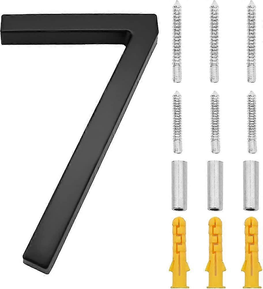 5 Inch Heilwiy Floating House Number. Modern House Numbers Zinc Alloy Home Address Gift