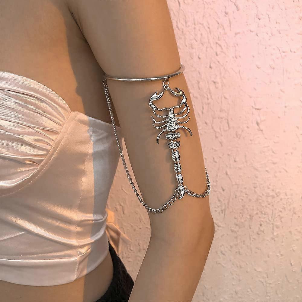 Gothic Scorpion Arm Bracelet Upper  Cuff