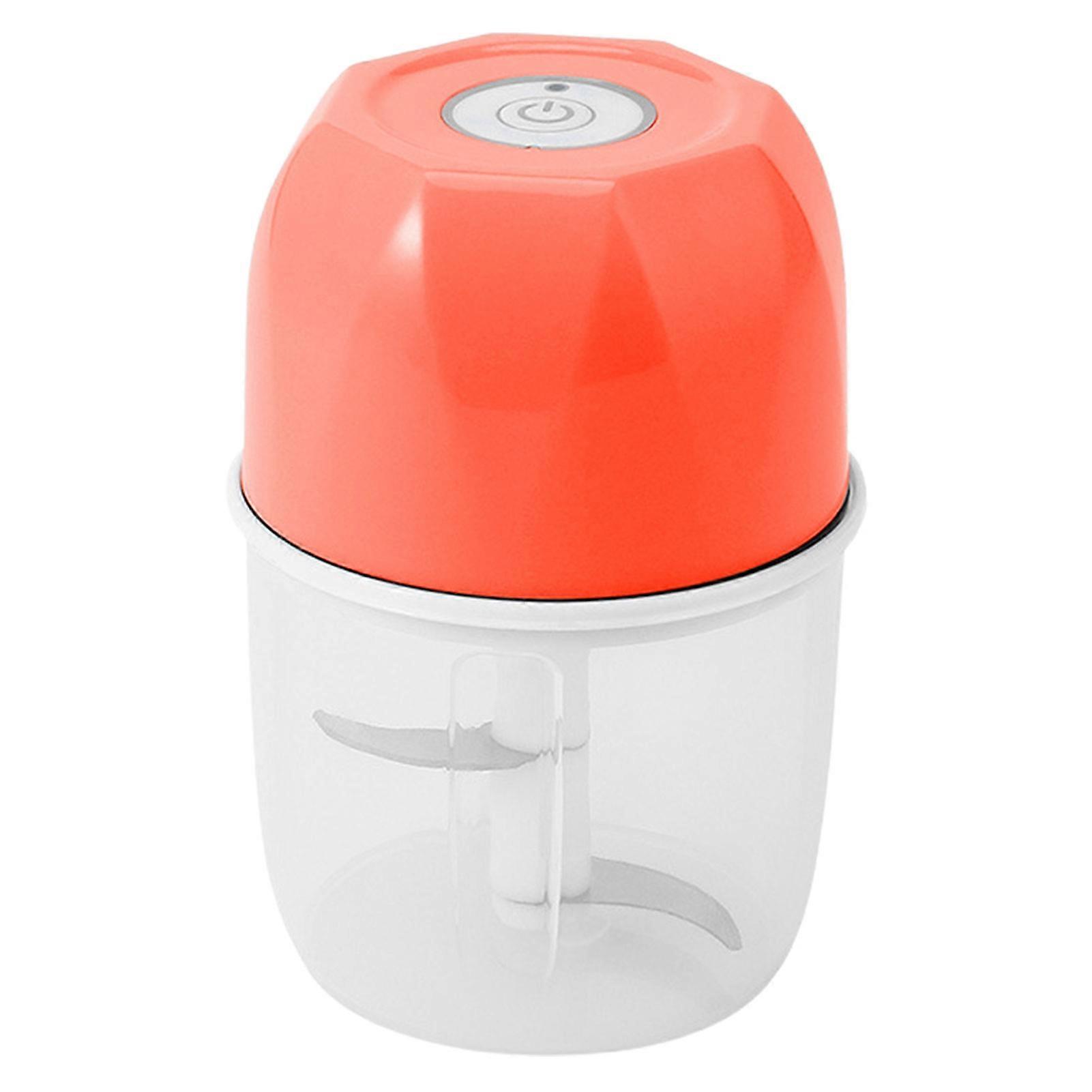 350ml Garlic Crusher Simple Operation Large Capacity Sharp Blades Mini Wireless Ginger Crusher Garlic Grinding Machine Kitchen Gadget Kaesi