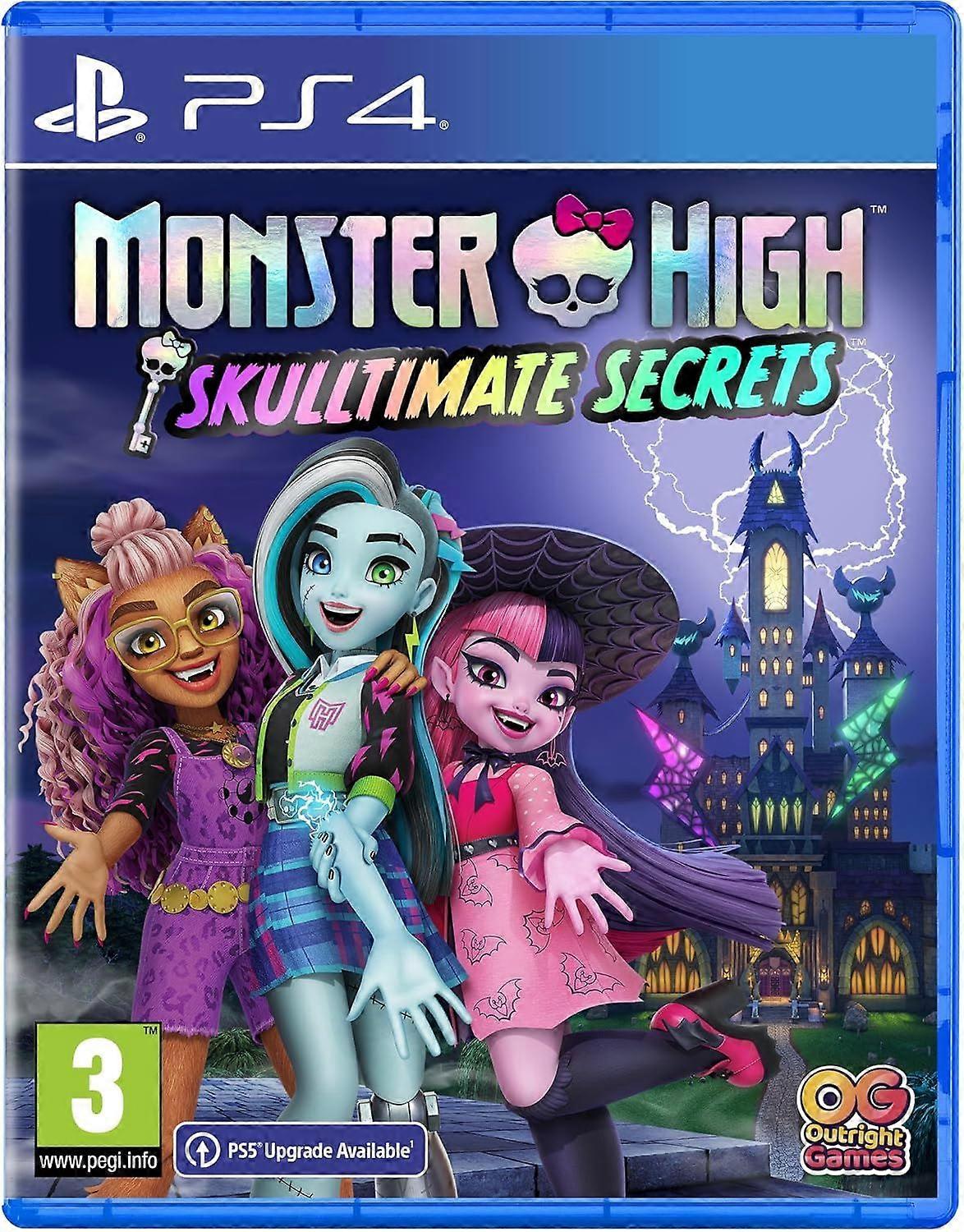Monster High Skulltimate Secrets PS4 Game