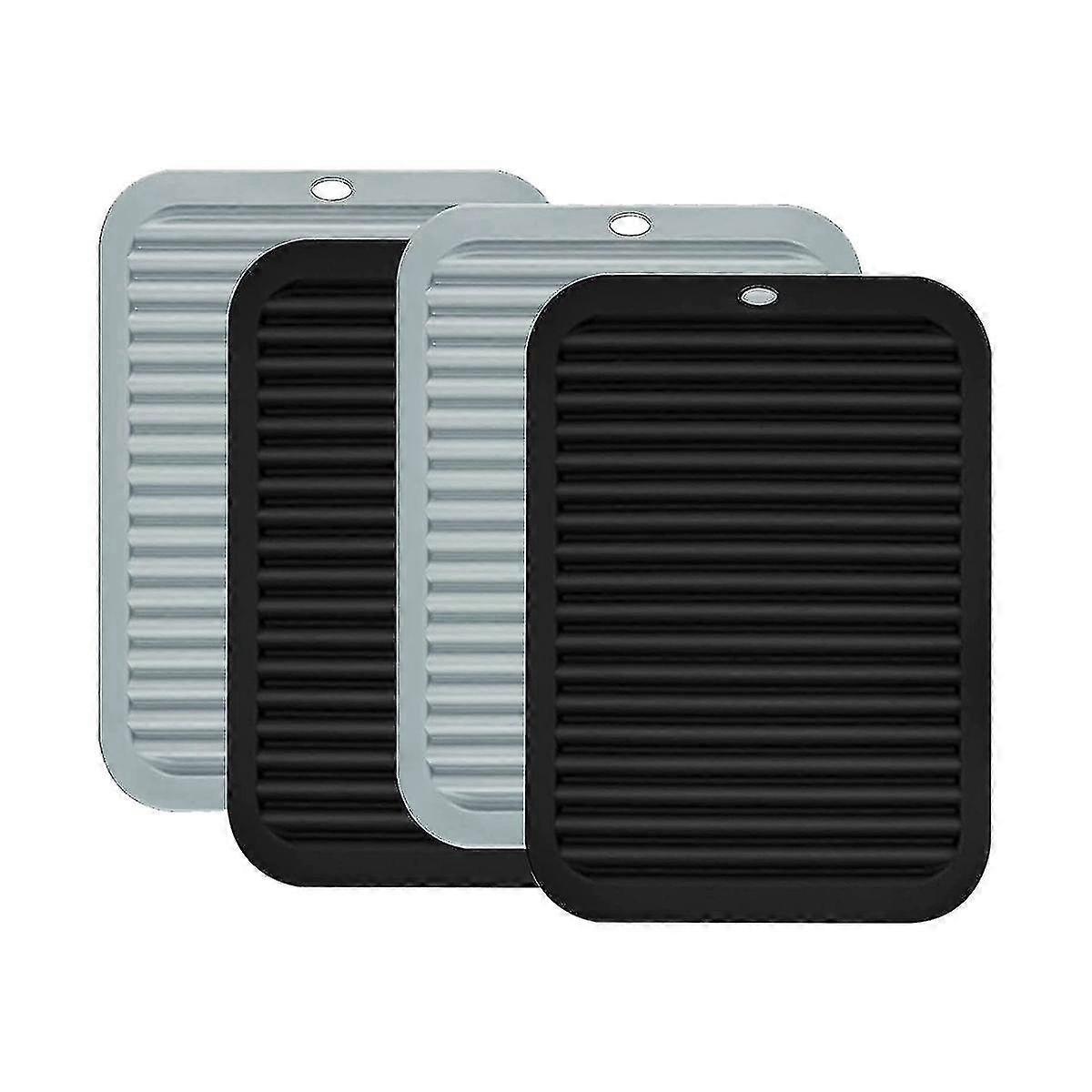 4 Pack Silic Trivet Mats, Silic Pot Hs For Kit Counter, Ant, Anti , Easy