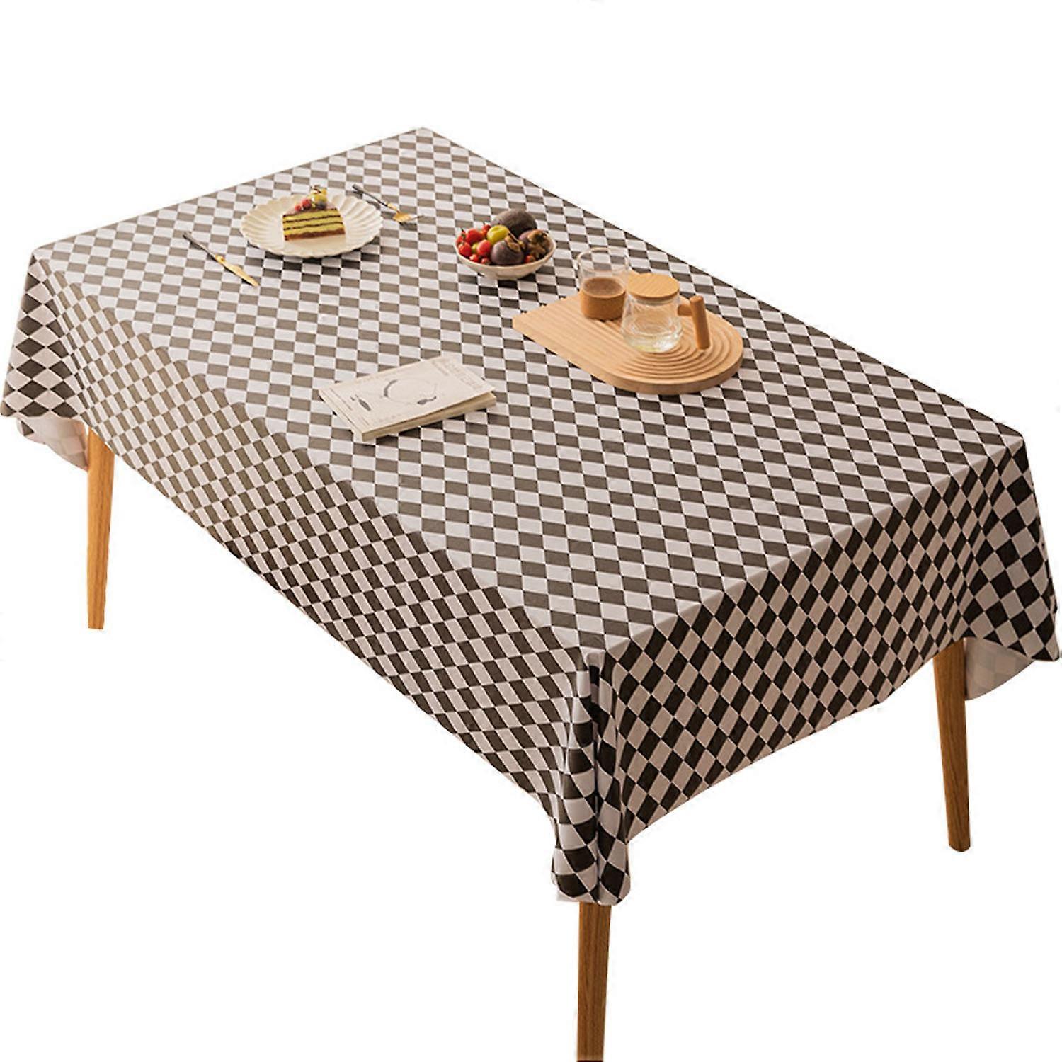 PVC tablecloth 120*120cm (black)