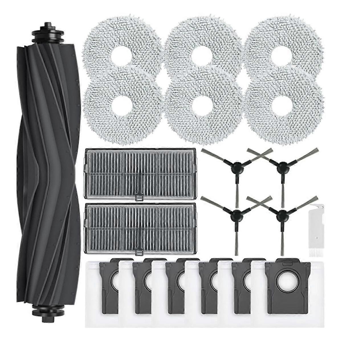 Accessory Kit for L10s Pro Ultra Heat, Replacement Parts Main Brush, Dust Bags, Mop, Filters, Side