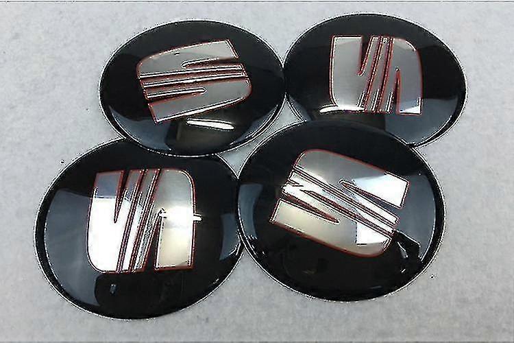 Τροποποιημένο αυτοκόλλητο πλήμνης, αυτοκόλλητο καλύμματος κέντρου hub, κάλυμμα πλήμνης 65mm - κάθισμα (τέσσερα πακέτα)