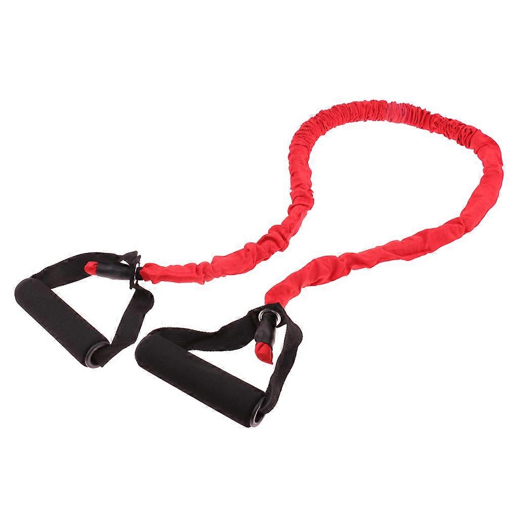 Elastic Resistance Loop Bands Exercise Yoga Pilates Fitness Training Red