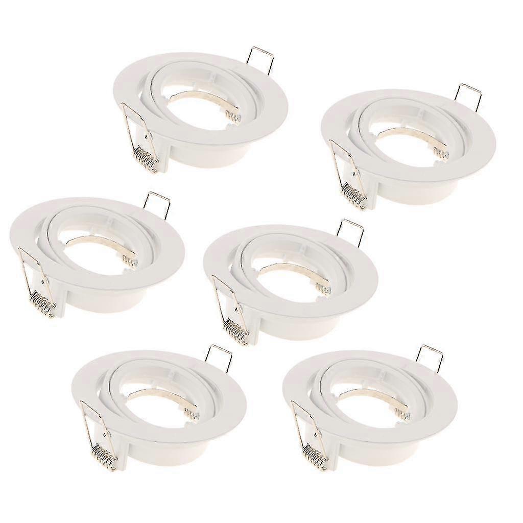 6x Mr16/gu10 Ceiling Downlight Led Replacement Light Guard Bracket Rack