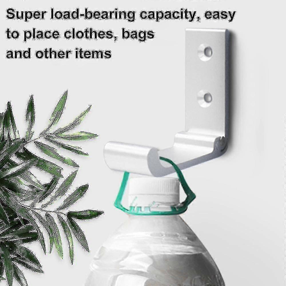 5 Pieces Folding Hooks Wall Towel Hooks Clothes Hooks 90 Foldable