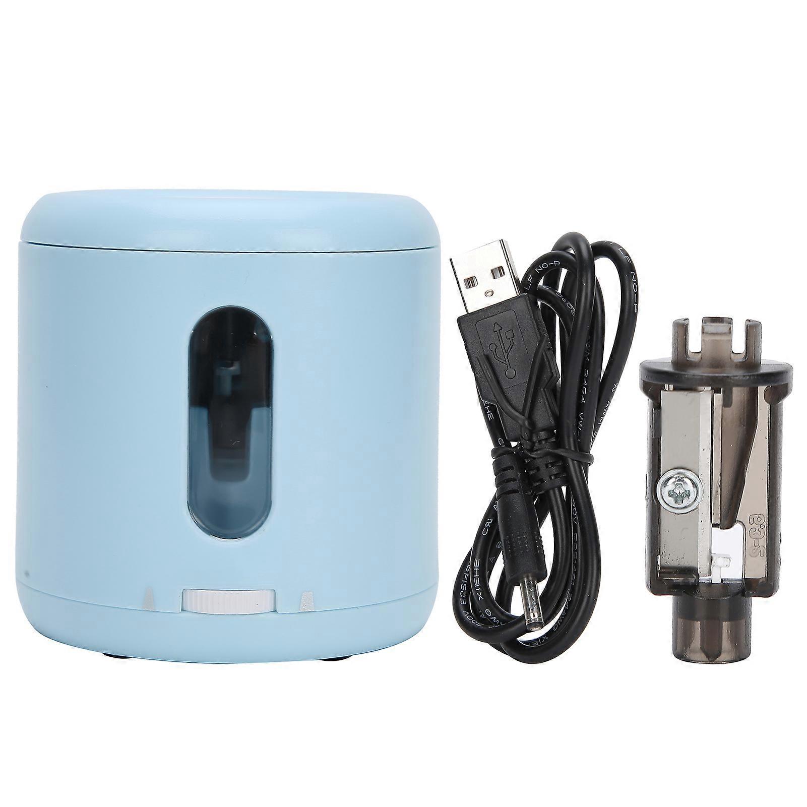 Electric Pencil Sharpener Automatic Fast Sharpen for Children Primary School Students8035?3 Blue