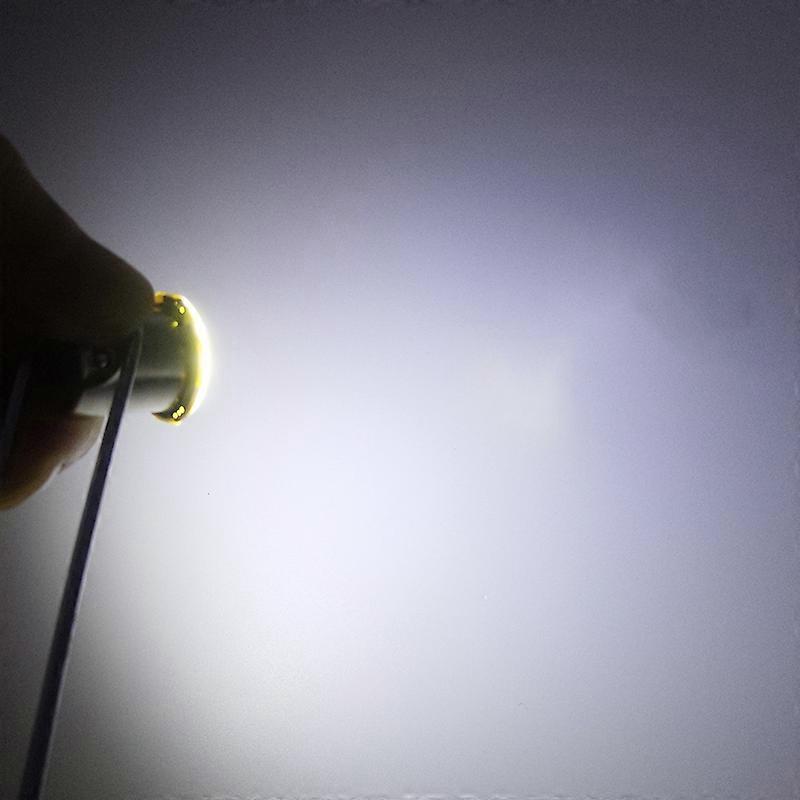 10 PCS LED Bulb P21W 1156 Ba15s 1157 Bay15d Turn Signal car light COB 12V 7000K White Auto Backup Reverse Parking Brake Lamps