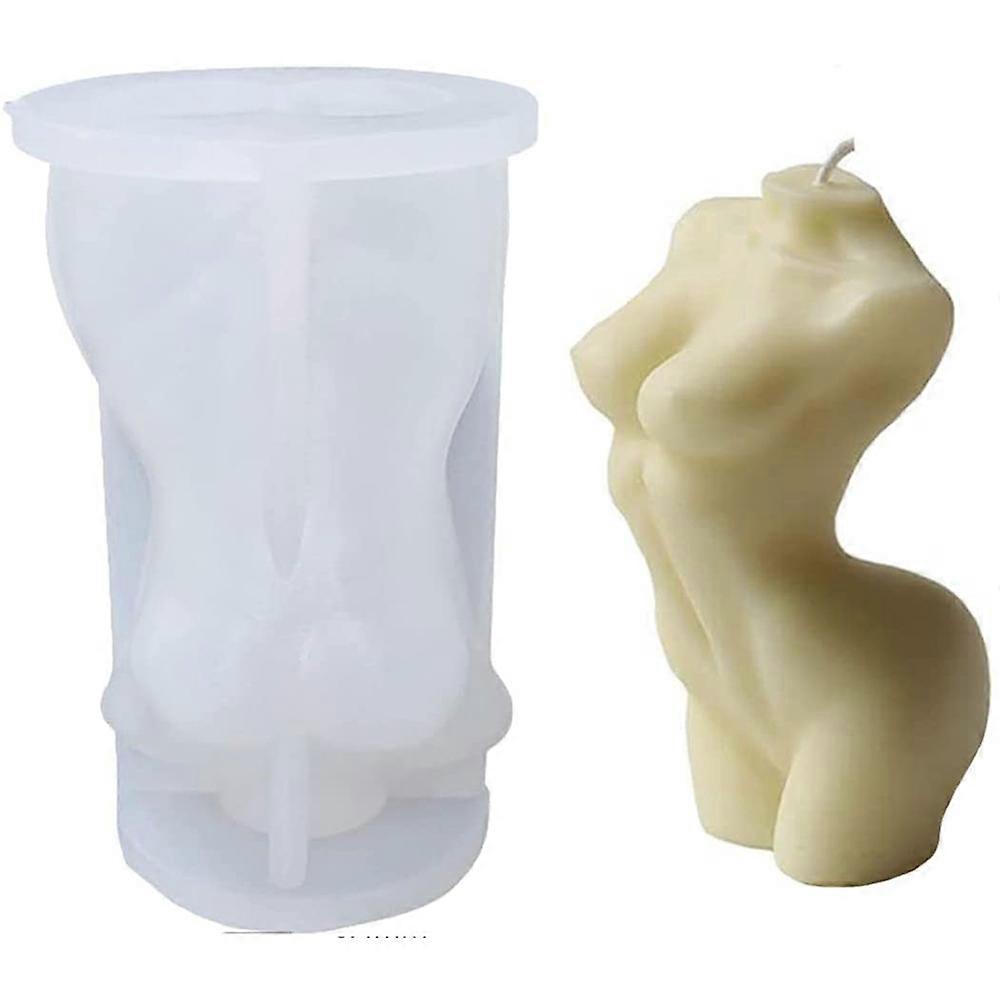 1 pcs Resin Body Candel Molds