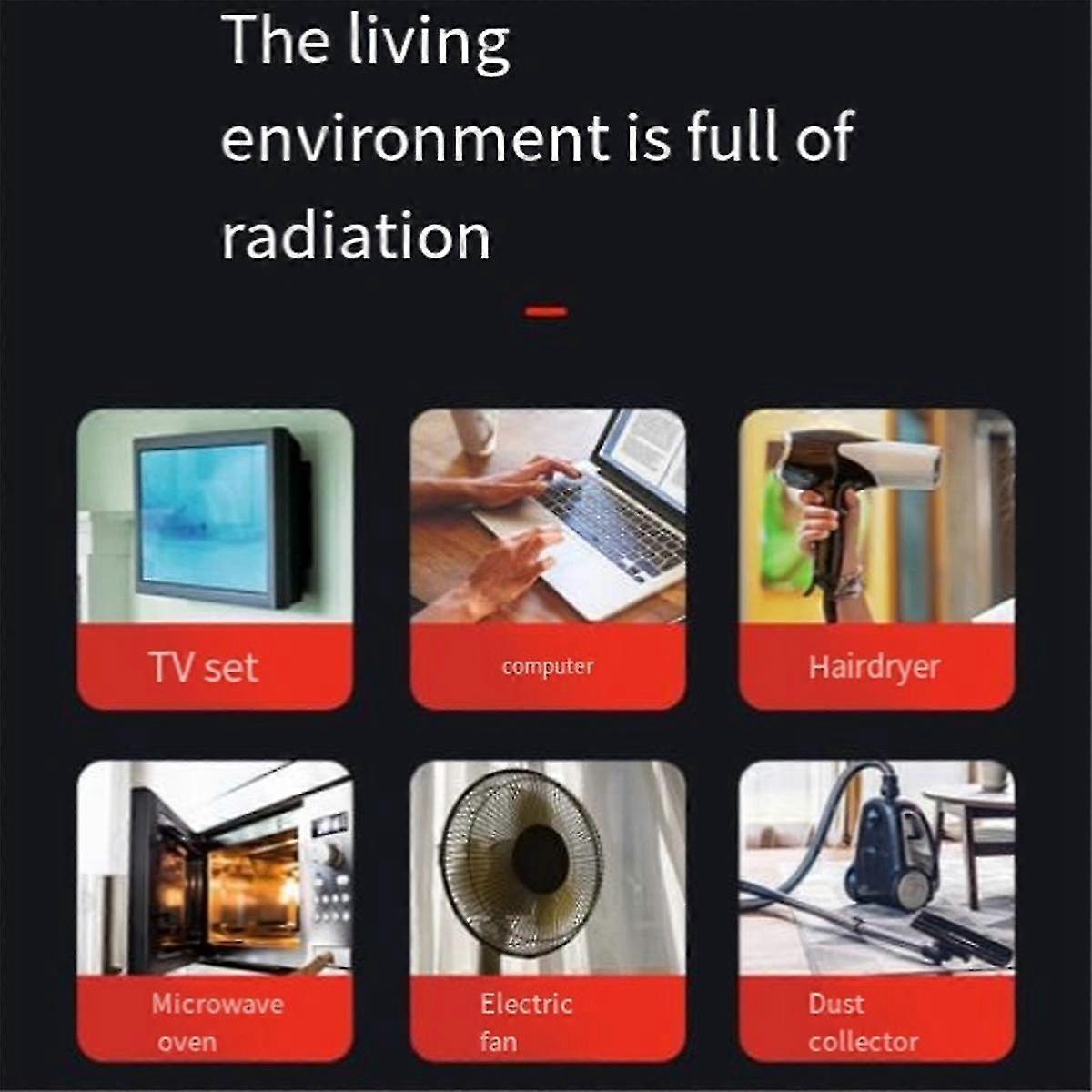 Electromagnetic Radiation Detector EMF METER Magnetic Field Detector K2Kii Multi-Functional Radiati