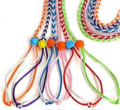 5 Pack Adjustable Nylon Harness and Leash for Hamster or Hamster - Random Color