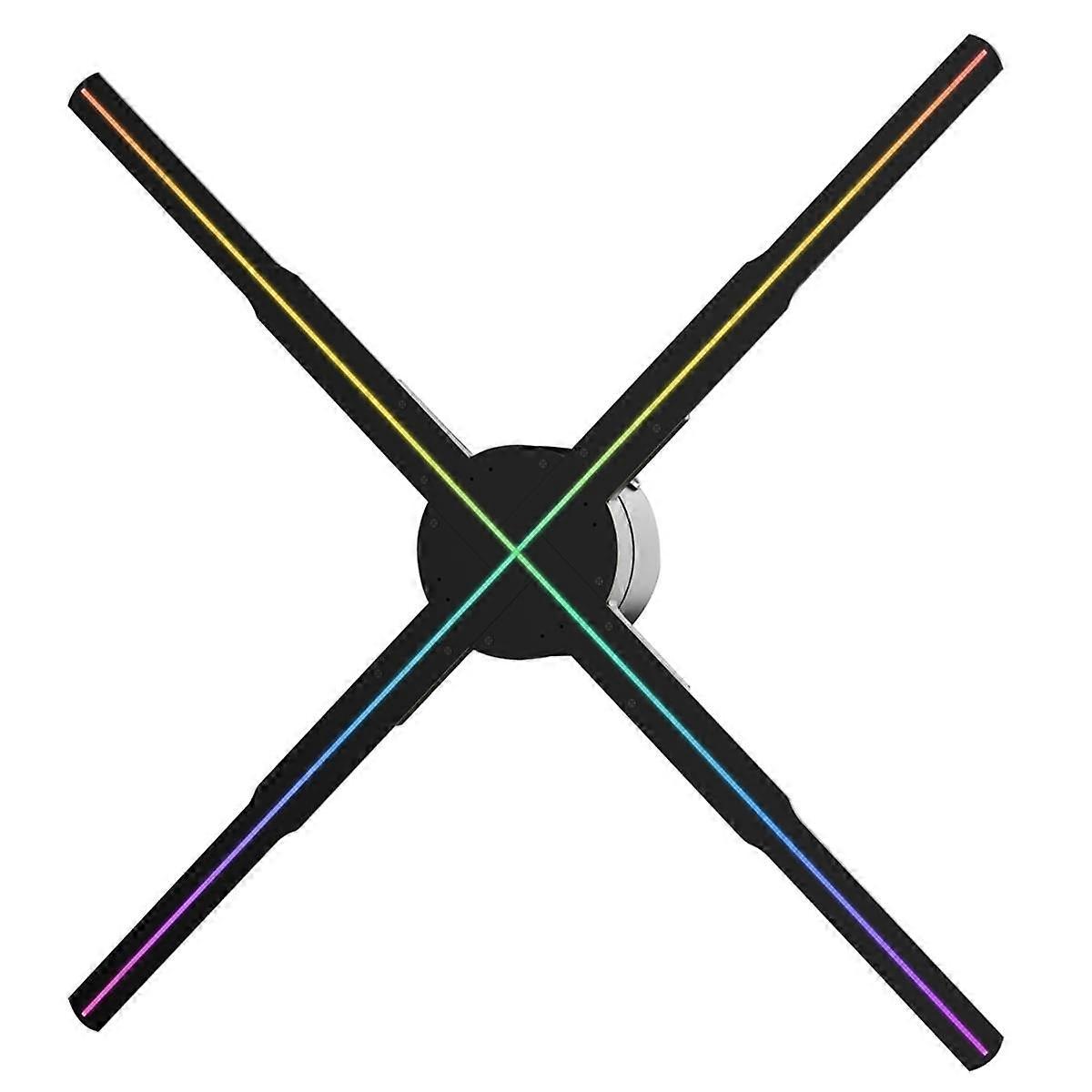 WiFi 3D Holographic Projektor 678LED 56cm APP Control Holographic Player für ImageVideo Store Werbedisplay UKPlug