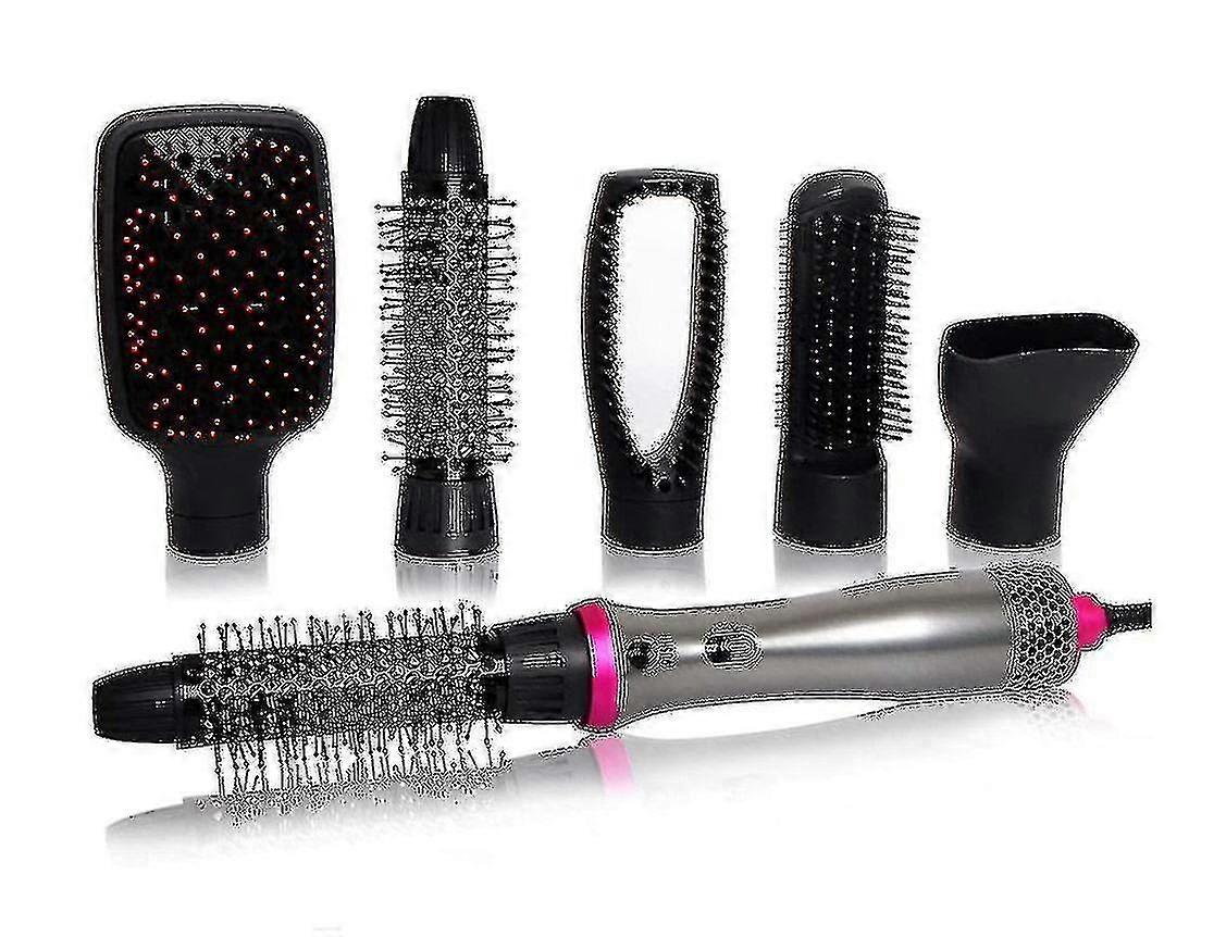 multifunksjonell varmluft børste hårføner med mamy typer kam