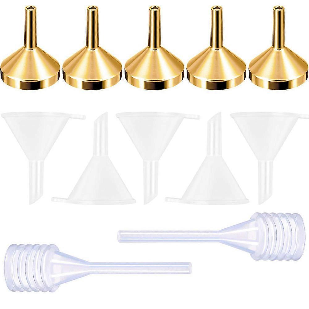 12 Pcs Mini Funnel, Mini Funnels, Small Multi-Purpose Funnels for Perfume, Essential Oils, Lab Bottles, Sand Art, Spices and Recreational Activities