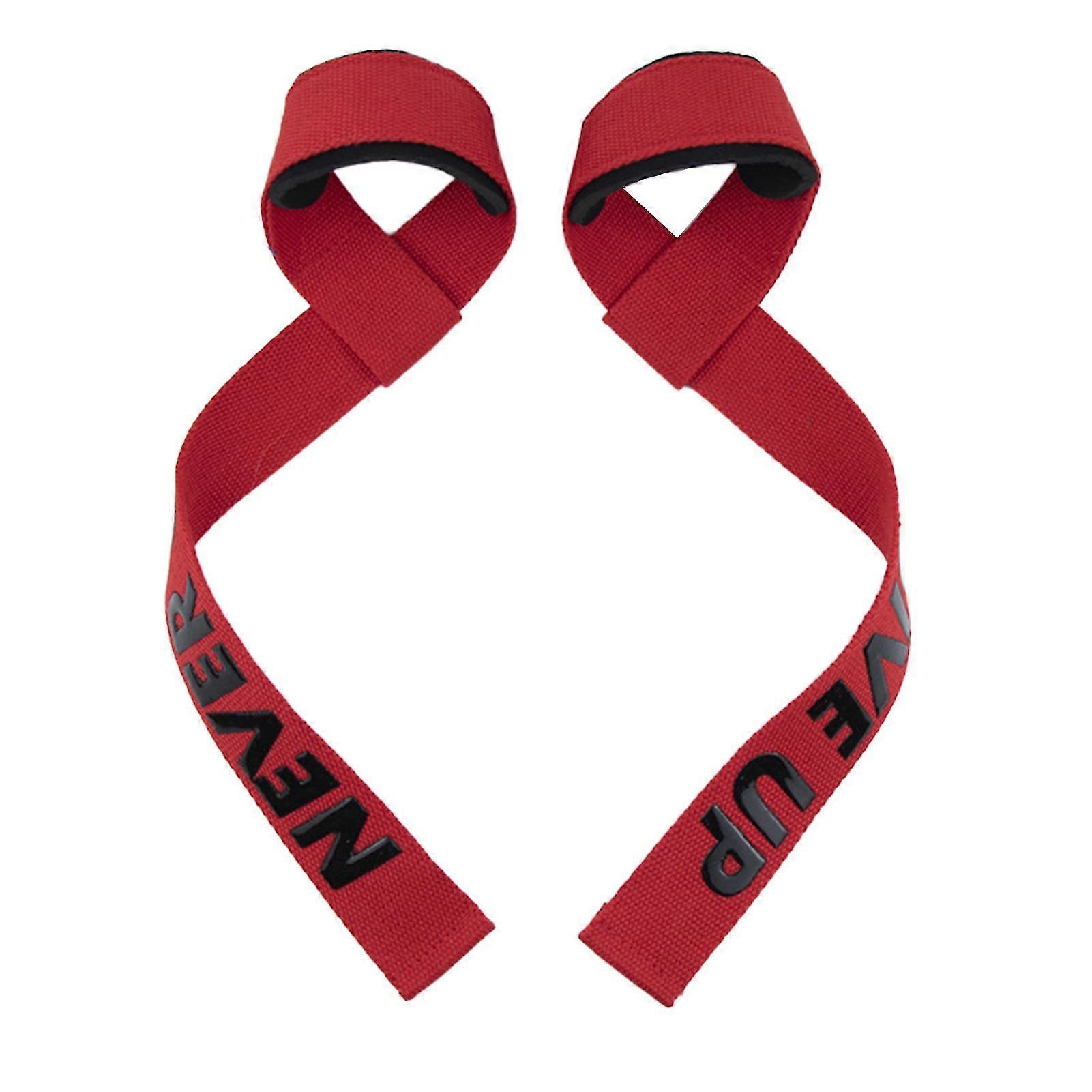 Vektløftingsstropper Polstrede håndleddsstyrketreningsstøtte Markløftstropper for menn