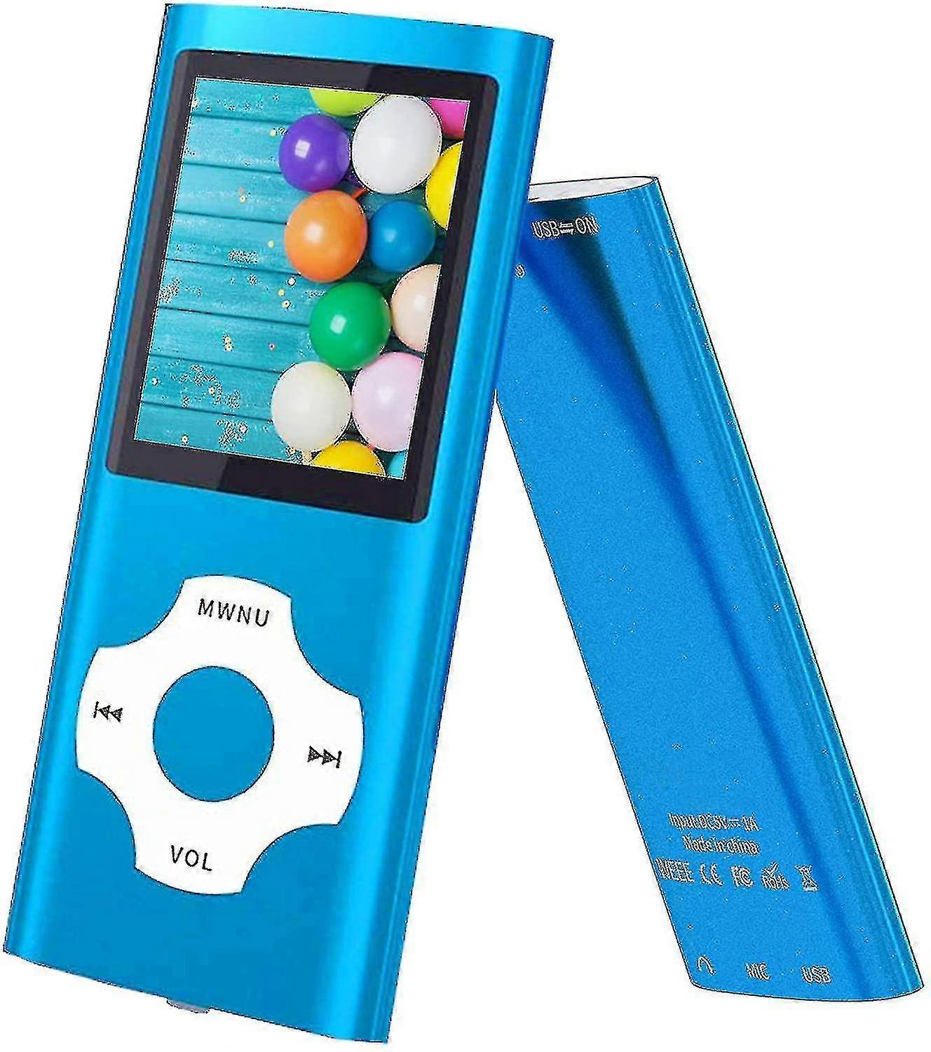 Mp3 Player / Mp4 Player, Mp3 Music Player With 64gb/ 32gb/16gb Memory Sd Card Slim Classic Digital Lcd 1.82'' Best Gift