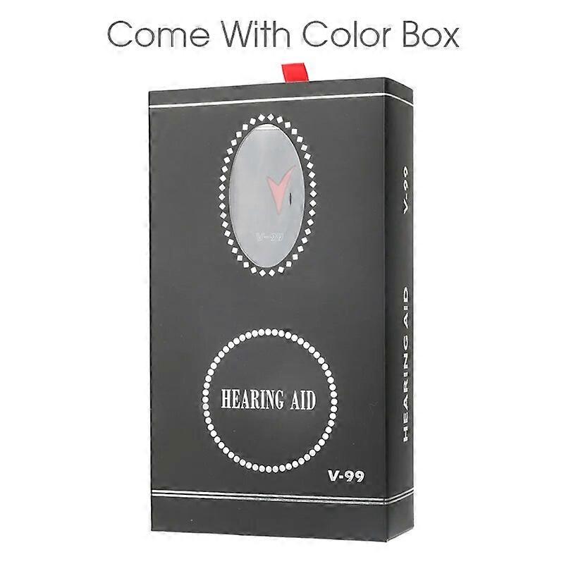 V-99 جيب سماعات السمع مكبر للصوت محمول Divice قابل للتعديل نغمة معونة رقمية أذن نوع سماعة متين