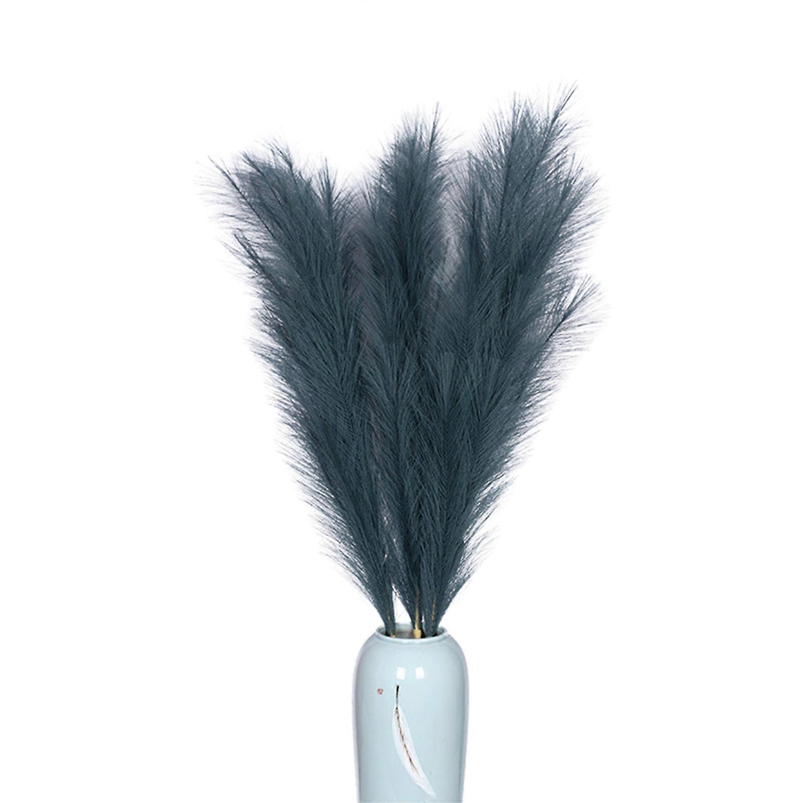 110 ס"מ סימולציית צמחים מזויפים פרח קנה דמוי פמפס עיצוב דשא חי DIY מתנה אגרטל רצפה מילוי100% חדש לגמרי