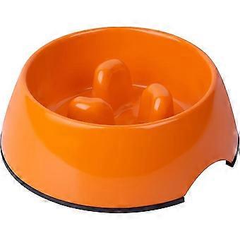 Super Design Anti-Gulping Dog Bowl Slow Feeder, Interactive Bloat Stop Pet Bowl for Fast Eaters