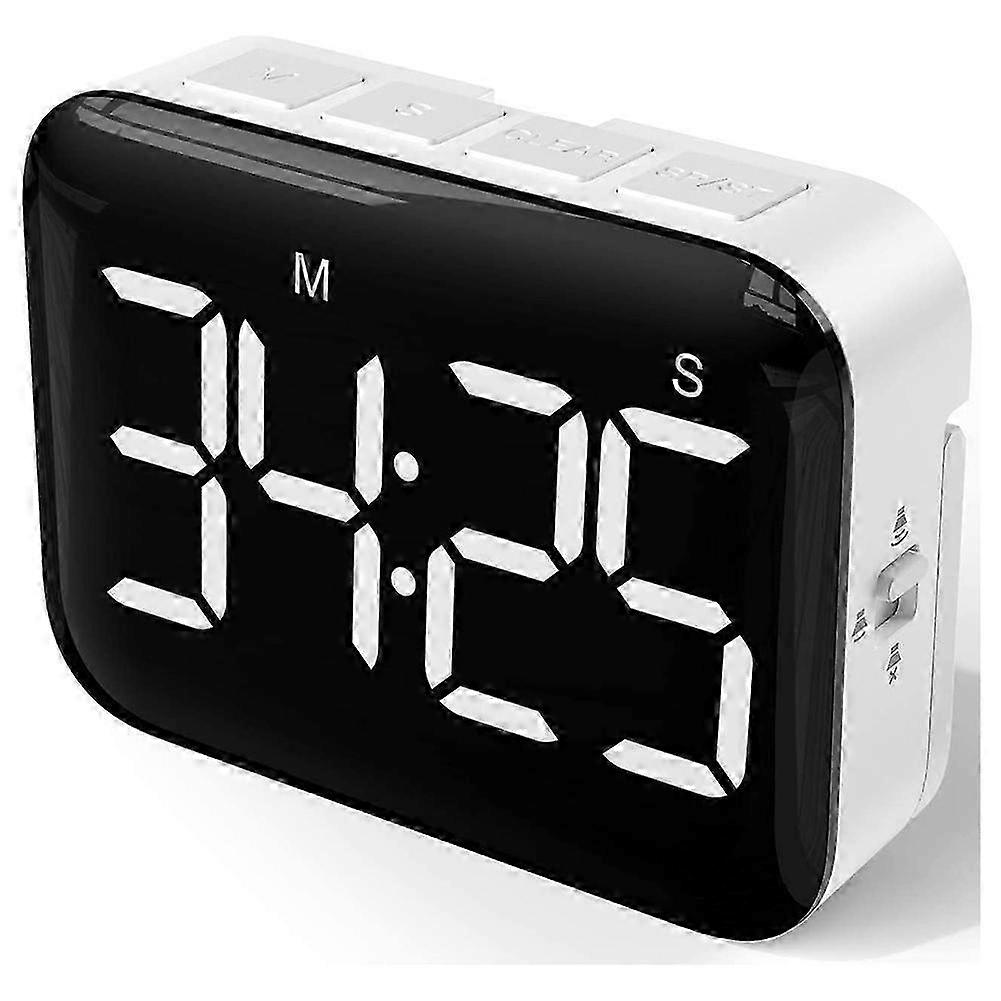 Digital Kitchen Cooking Timer - Magnetic Countdown Count Up Timer, Easy to Use for Cooking Kitchen