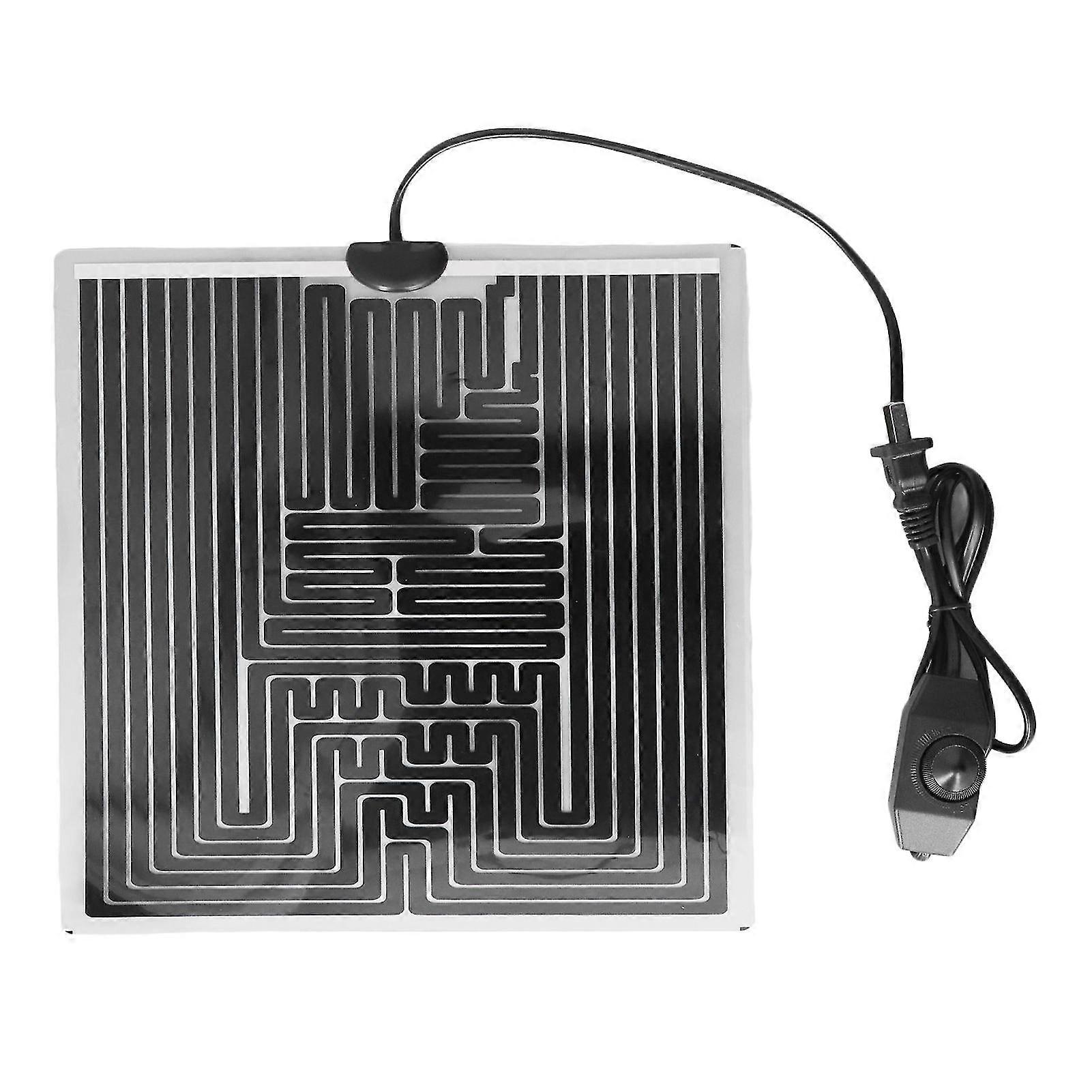 5W Reptile Heating Pad - Adjustable Temperature Under Tank Heat Mat for Turtles - PET Graphene Carbon Paste - 220V CN Plug