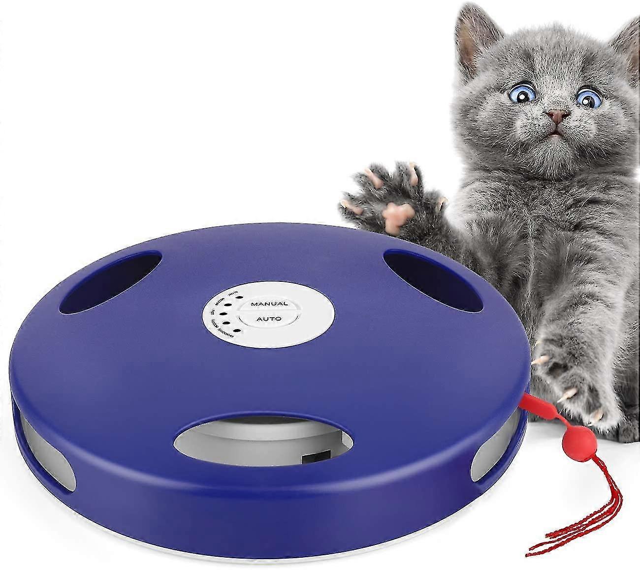 Electric Cat Toy Tail Spin Rat For Cat Kitty Kitten