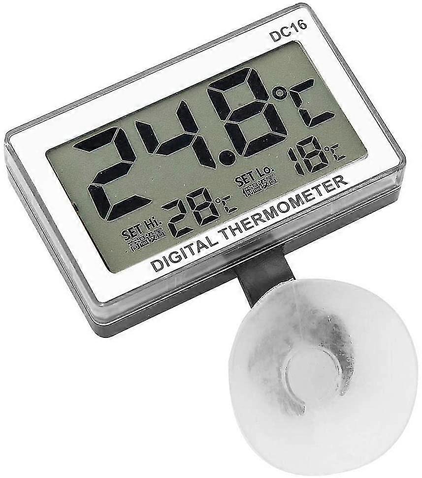 Fdit Digital Lcd Electronic Temperature Gauge Sensor Thermometer With Large Lcd Display
