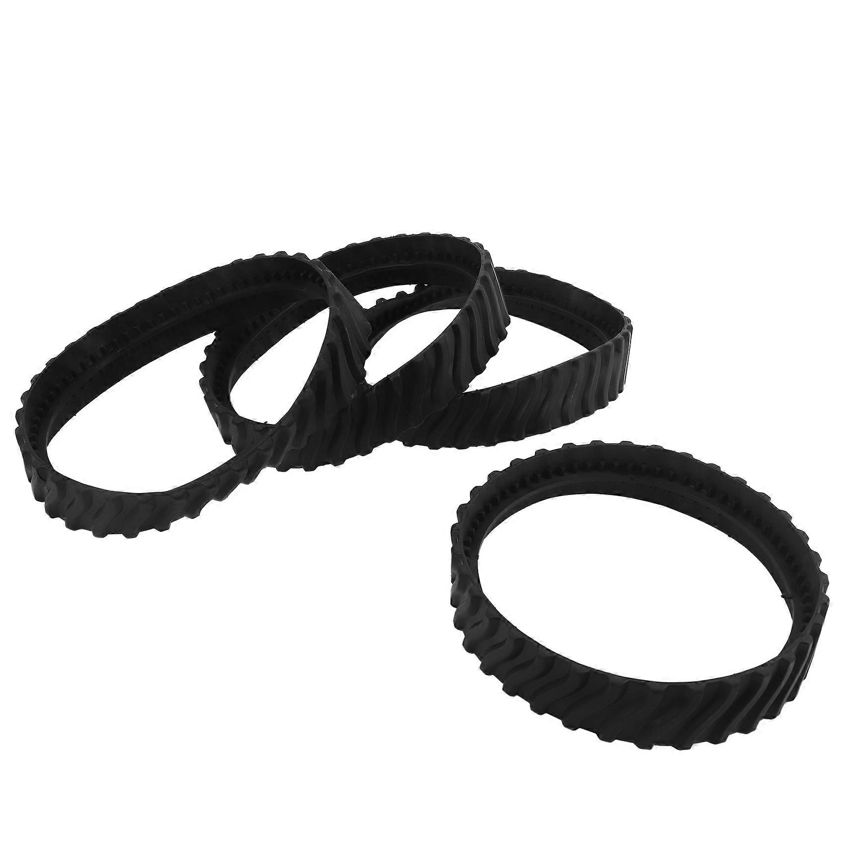 4Pcs Exact Track Replacement In-Ground Pool Heavy Duty Rubber Track for Zodiac MX8 Elite MX6 Elite