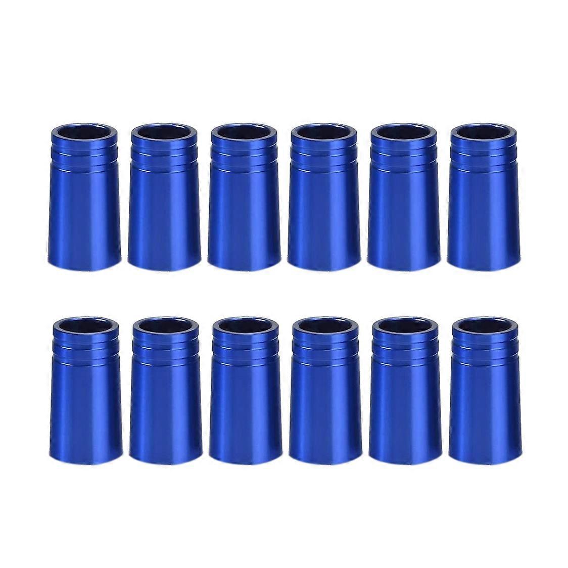 12 قطعة / حزمة حلقات الجولف .370 ألومنيوم 25 مم لمهاوي الحديد ملحقات نادي الجولف