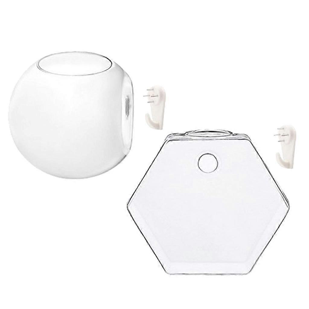 עציץ תלוי על הקיר אגרטל זכוכית אגרטל הידרופוני עציץ טרריום משושה/כדור