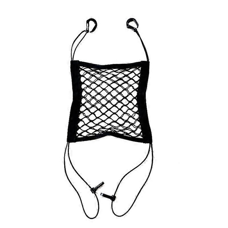Car Interior Trunk Seat Back Elastic Mesh Net Car Styling Storage Bag Pocket Cage Grid Pocket Holder Car Accessories Trun