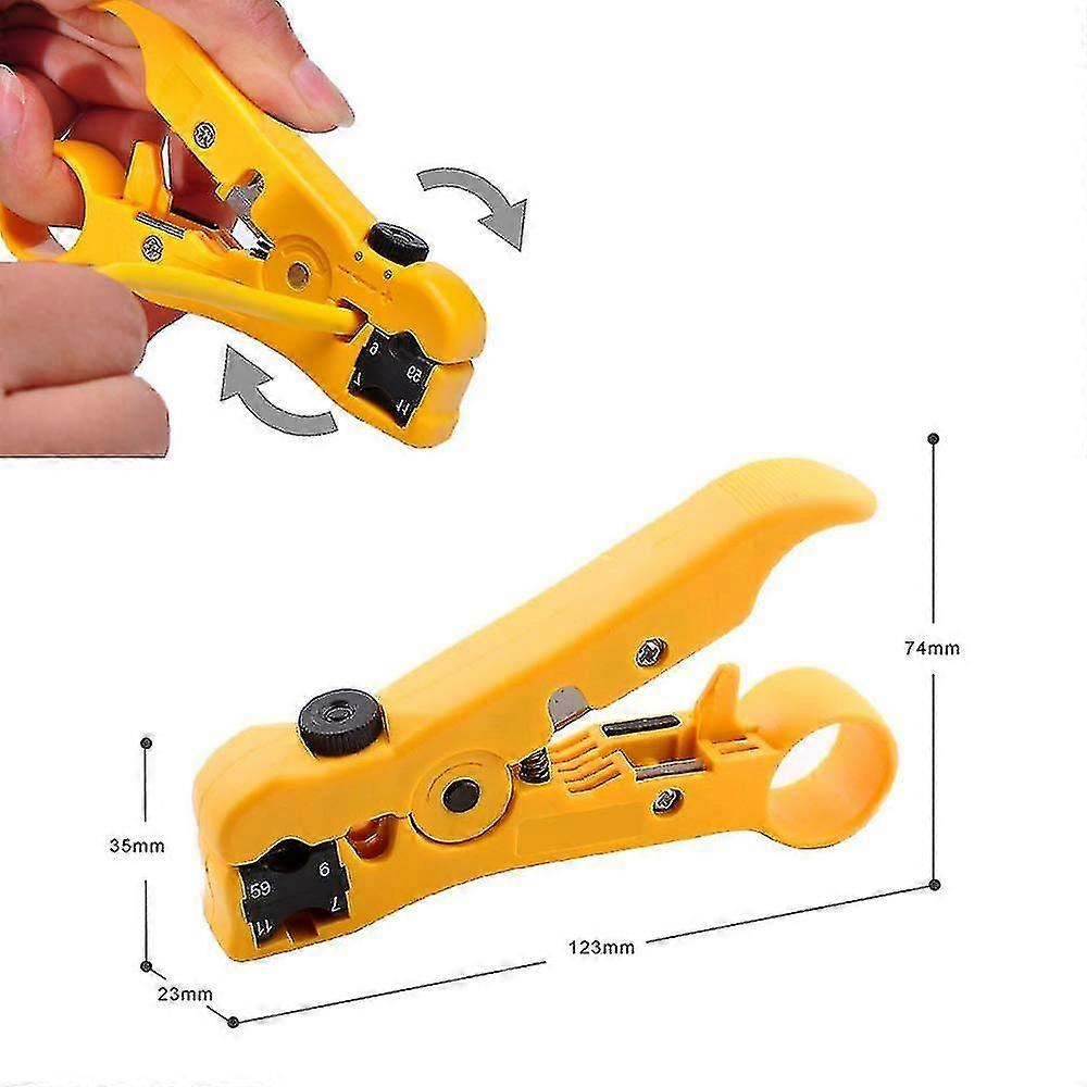 2 Pack Automatic Cable Wire Stripper Electric Stripping Tools