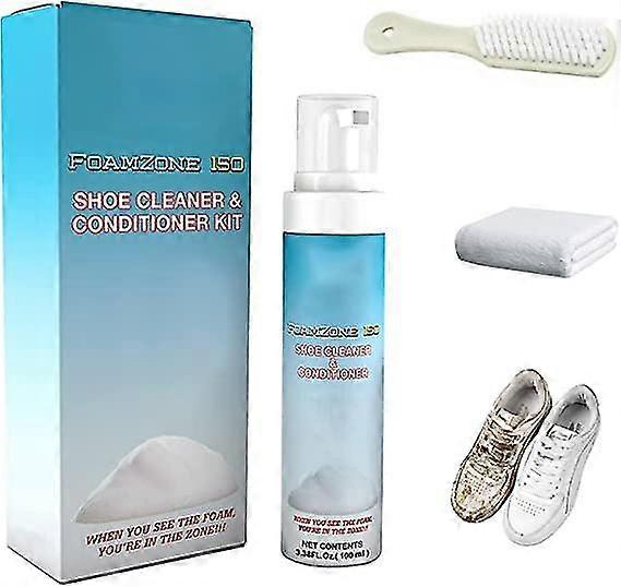 Fz150 Shoe Cleaner, Foam Zone 150 Shoe Cleaner, Foam Zone 150 Shoe Cleaner Kit With Shoe Cleaner Brush