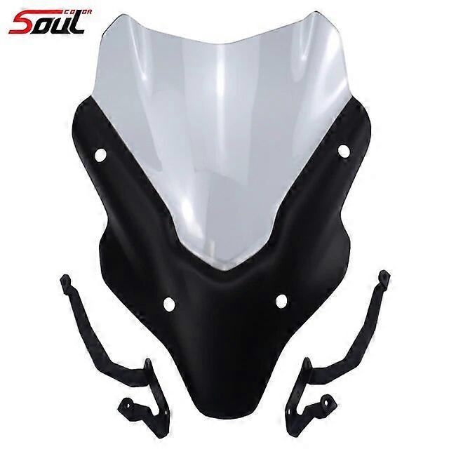 Back Protectors Motorcycle Sports Black Windscreen Windshield Visor Fits For YAMAHA MT-07 2021 2022 SP MT07 21-22 FZ07 FZ-07